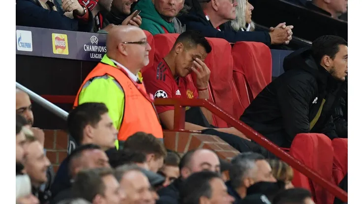 Alexis Sánchez, jugador de Manchester United.