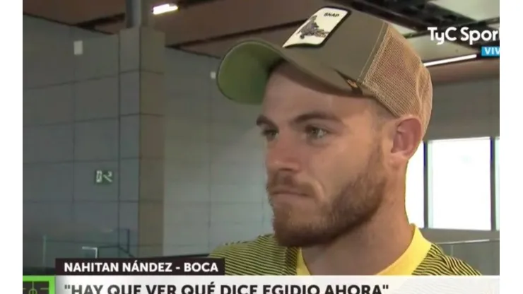 A Nández le preguntaron por Egídio y se la mandó a guardar al de Cruzeiro