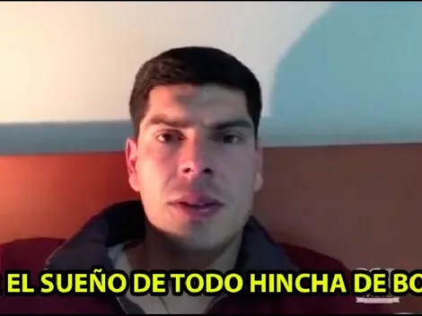 Lampe no da más de la manija y ya le grabó un mensaje a los hinchas de Boca