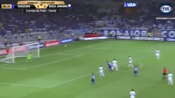 Cruzeiro sorprendió con un bombazo al ángulo pero la atajada de Rossi fue todo