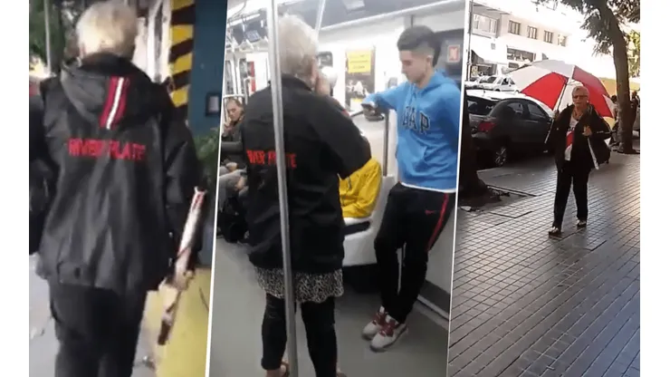 La atrevida abuela fanática de River que va por la vida trolleando a Boca