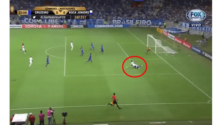 Foto de Villa, jugador de Boca.