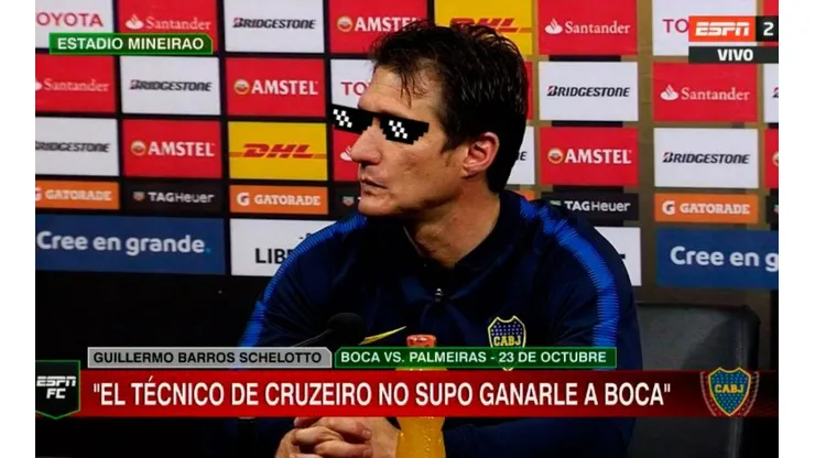 El DT de Cruzeiro se la pudrió a Boca y Guillermo lo trolleó en Modo Dios