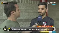 A Scocco le preguntaron por una final River contra Boca en la Libertadores y el delantero se achicó