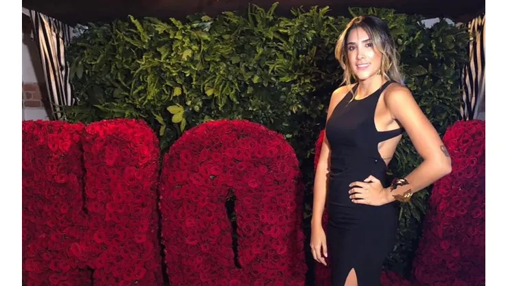 Foto de Daniela Ospina, la pareja de James.