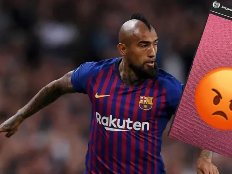 Así se habría tomado Barcelona el enojo de Arturo Vidal