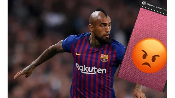 Así se habría tomado Barcelona el enojo de Arturo Vidal