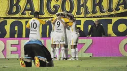 Central, de fiesta tras vencer a Almagro.