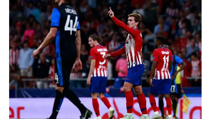 Foto de Griezmann, jugador de Atlético Madrid.