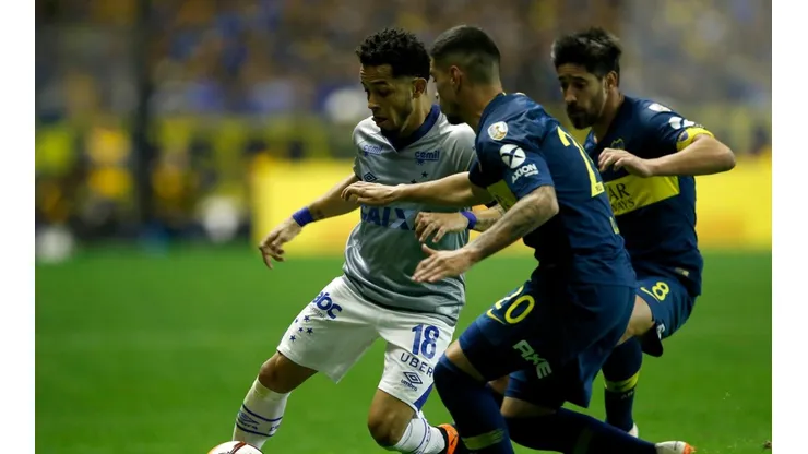 Cruzeiro vs Boca por la Copa Libertadores.
