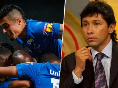 Bermúdez escuchó lo que dijo Edigio de Cruzeiro y enloqueció en Twitter