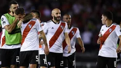 Montiel, bastión en la defensa de River.