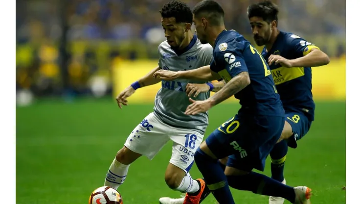 Cruzeiro vs Boca por la Copa Libertadores.