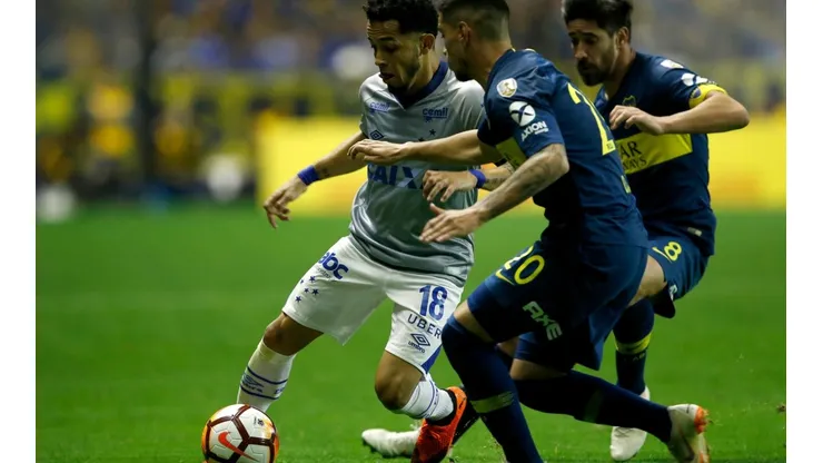 Cruzeiro vs Boca por la Copa Libertadores.
