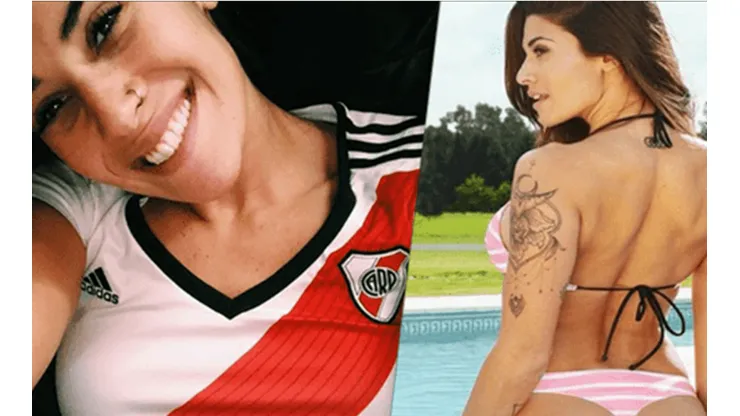 Descontrolada y como loca, Ivana Nadal se filmó cantando en la cancha y enamoró a los hinchas de River