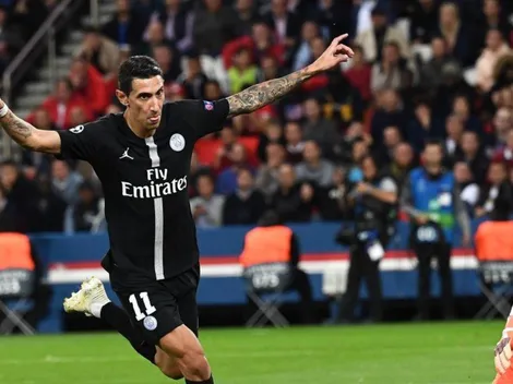 A Di María le pusieron un pase perfecto y durmió a toda la defensa