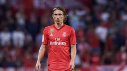 Foto de Luka Modric, jugador de Real Madrid.