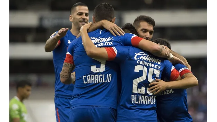 DIFERENCIA. Los celestes la lograron recién en el complemento. (Foto: Mexsport).