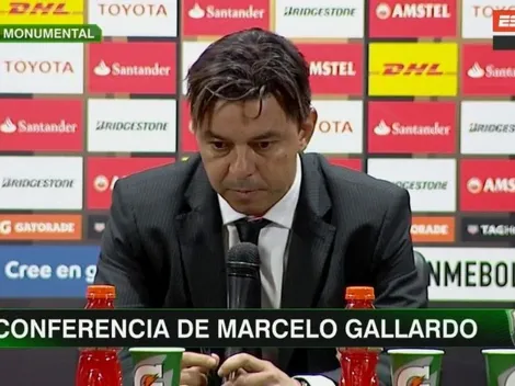 Entendió todo: Gallardo, DT de River, explicó por qué no fue penal el de Pinola