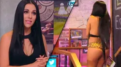 DJ Rossana apostó por Chivas, ganó Pumas y debió salir en traje de baño