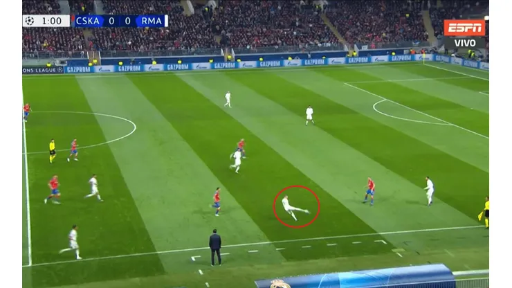 Peor comienzo imposible: en apenas un minuto de juego, CSKA Moscú castigó al Real Madrid