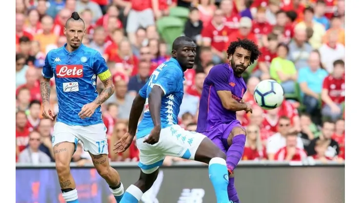 Nápoli vs Liverpool por la Champions League.