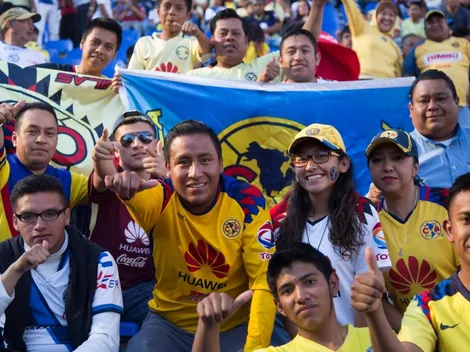 América le demostró a Cruz Azul quién manda en las gradas