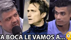 Egidio arremetió contra Boca.