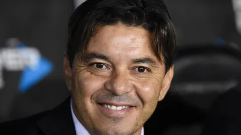 Gallardo probó con 3 delanteros en la previa del partido ante Independiente