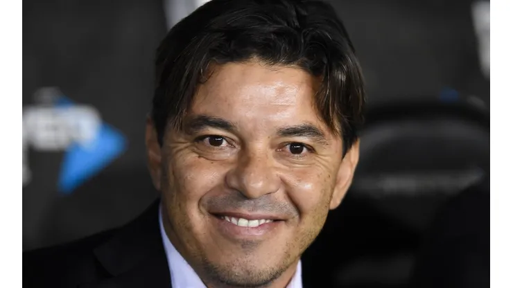 Gallardo probó con 3 delanteros en la previa del partido ante Independiente