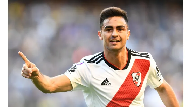 Gonzalo Martínez en el Superclásico.