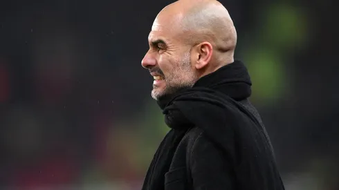 Josep Guardiola, entrenador de Manchester City.