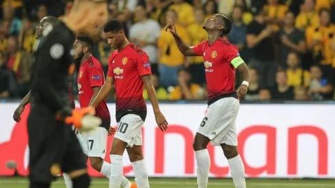 Manchester United vs Valencia por la Champions League.