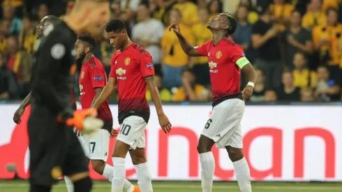 Manchester United vs Valencia por la Champions League.