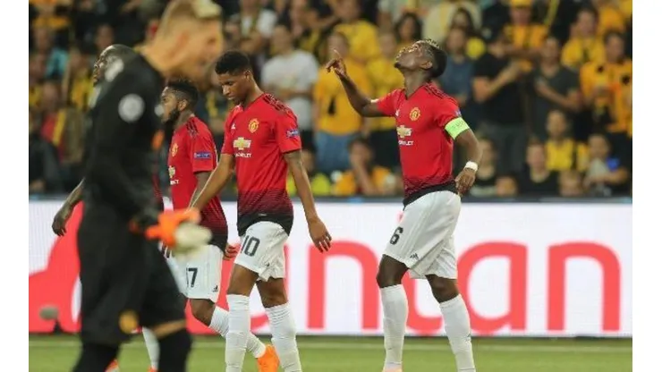 Manchester United vs Valencia por la Champions League.