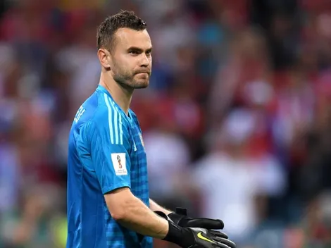 Luego de un gran Mundial, Igor Akinfeev anunció su retiro de la Selección de Rusia