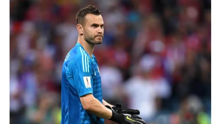 Luego de un gran Mundial, Igor Akinfeev anunció su retiro de la Selección de Rusia