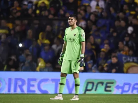 Rossi le sacó el gol a Colón con un tremendo manotazo y toda La Bombonera lo ovacionó