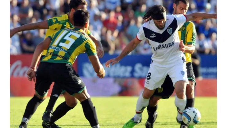 Vélez vs Aldosivi por la Superliga.