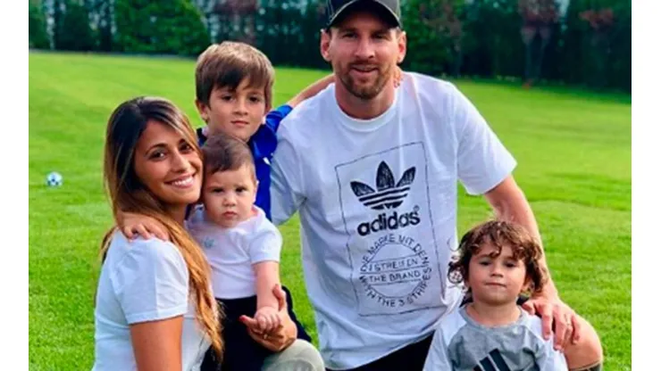 Antonella subió la foto más tierna del menor de los Messi