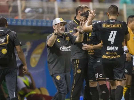 Dorados lo ganó agónicamente y Maradona se volvió totalmente loco