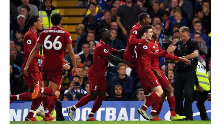 LOCURA. El gol de Sturridge empató el partido en Stamford Bridge.