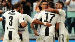 Foto de Cristiano Ronaldo celebrando un gol.