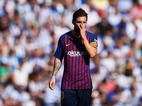El enojo de Messi porque al Barcelona le hacen goles todos los partidos