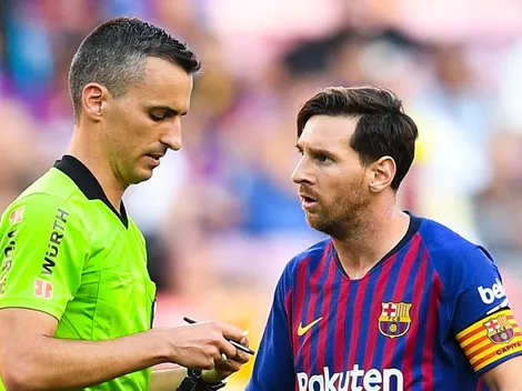 En España están matando a Messi por su discusión con el árbitro