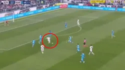 Foto captura del disparo de Cristiano Ronaldo