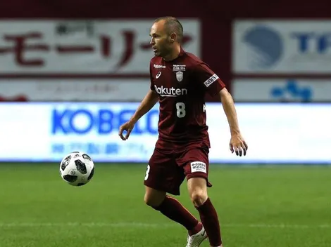 ¡Pobre Andrés! El equipo de Iniesta en Japón es un auténtico desastre