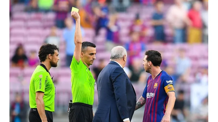 Revelan lo que le dijo Messi al árbitro Jaime Latre tras Barcelona-Athletic Club