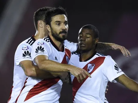 River empezó mal pero terminó acribillando a goles a Lanús