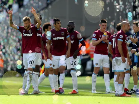 Sin Chicharito, el West Ham aplastó al Manchester United